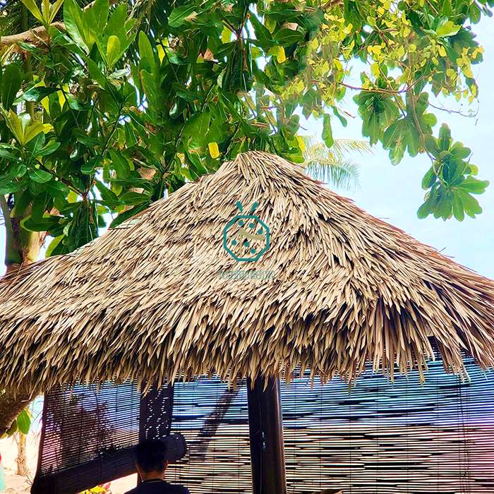 フィリピン ボロカイ ビーチ ホテル ナイロン茅葺屋根モックアップ プロジェクト